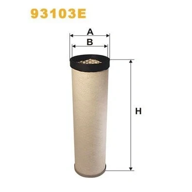 Billede af WIX FILTERS 93103E Sekundært luftfilter