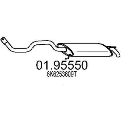 Billede af MTS 01.95550 Lydpotte 1270