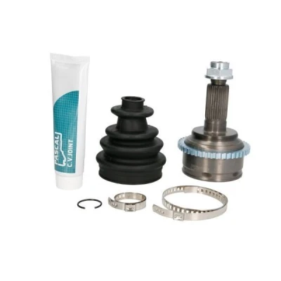 Billede af PASCAL G13079PC Knokkelled hjulsidet med gummi manchet