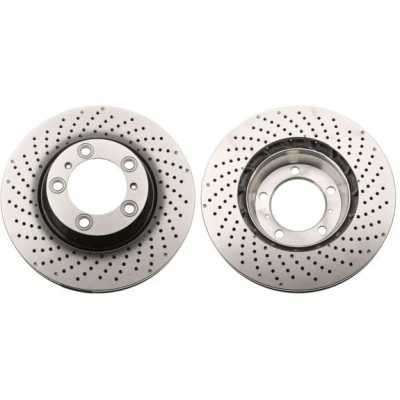 Billede af TRW DF6464S Bremseskiver 330 34 5 130 slidset/perforeret lakeret PORSCHE: 911 Coupe