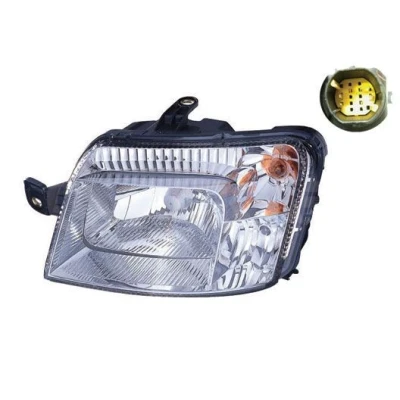 Billede af ALKAR 2741014 Forlygter venstre W5W, H4, PY21W hvid gul med elektronisk motor FIAT: Panda II Hatchback