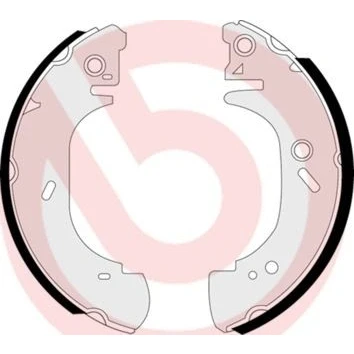 Billede af BREMBO S 24 527 Bremsebakker 280 65 med tilbehør