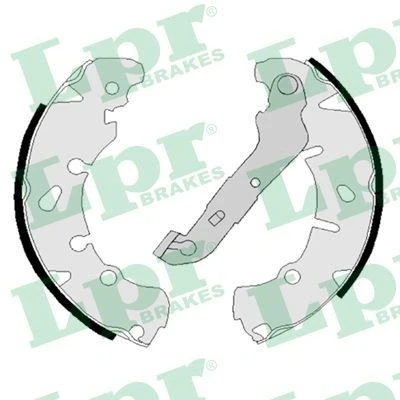 Billede af LPR 08170 Bremsebakker 203 36 med håndbremsegreb FORD: FIESTA 5, Fusion Stationcar, Puma, MAZDA: 2 Hatchback