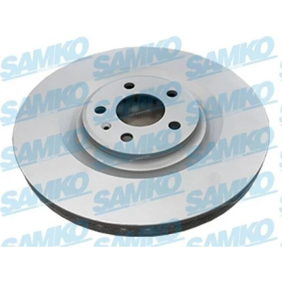Billede af LPR A1063VR Bremseskiver 350 28 5 indvendigt ventileret coatet AUDI: Q7, A6 C8 Avant, Q8
