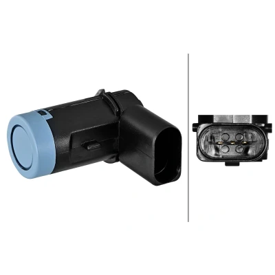 Billede af HELLA 6PX 358 270 561 Parkeringssensor bag, foran Ultralydsensor VOLKSWAGEN: Passat B5 GP Variant