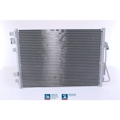 Billede af NISSENS 94657 Kondensator uden tørrer Aluminium 550 R 134a