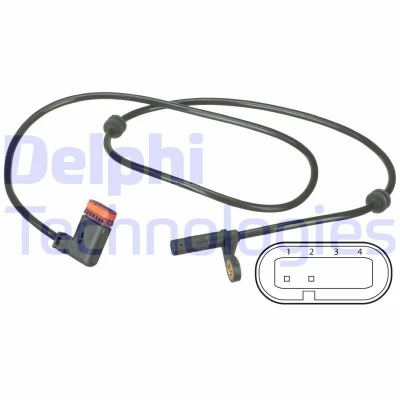 Billede af DELPHI SS20499 ABS sensor aktiv 1065