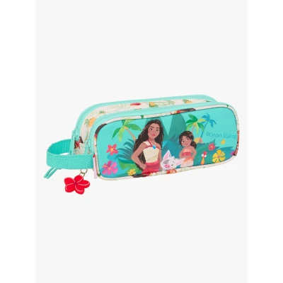 Billede af Disney Vaiana Dobbelt Penalhus, Beige/Turkis