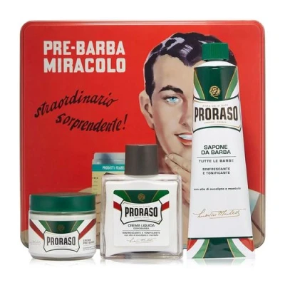 Billede af Proraso Green Vintage Gino Set