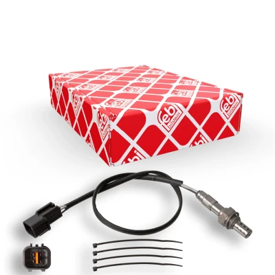 Billede af FEBI BILSTEIN 107593 Lambdasonde foran opvarmet 4 HYUNDAI: i20 I Hatchback, i30 Stationcar, II KIA: RIO 3, cee‘d Sportswagon
