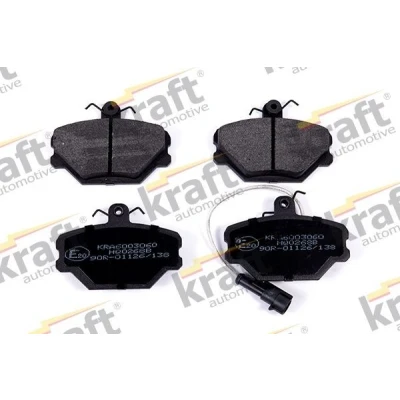 Billede af KRAFT 6003060 Bremseklodser foraksel Inkl. slidadvarselskontakt FIAT: Uno Hatchback, Panda I Hatchback