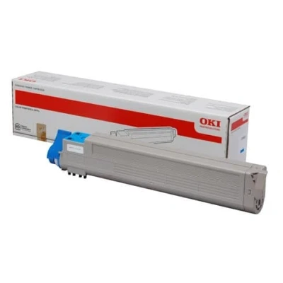 Billede af Oki 43837131 cyan toner 22.000 sider original