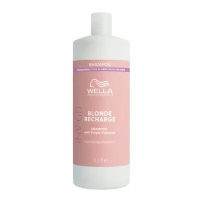 Billede af Wella Professionals Invigo Blonde Recharge Cool Shampoo 1.000 ml