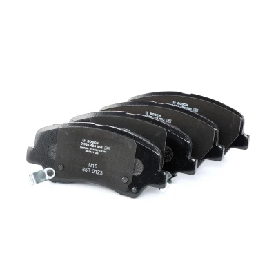 Billede af BOSCH 0 986 494 563 Bremseklodser Low Metallic med akustisk advarsel for slid anti knirke plade KIA: Rio 3, 4, Stonic Hatchback