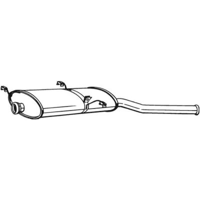 Billede af BOSAL 135 237 Lydpotte