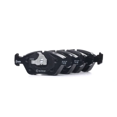 Billede af BREMBO P 06 008 Bremseklodser Forberedt til slidindikator med stempelklips uden tilbehør BMW: 3 Sedan, 5 Cabriolet, PORSCHE: 928 Coupe