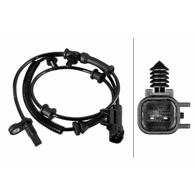 Billede af HELLA 6PU 358 219 191 ABS Sensor med klemme Hall princip 2 1020 JEEP: GRAND CHEROKEE 4