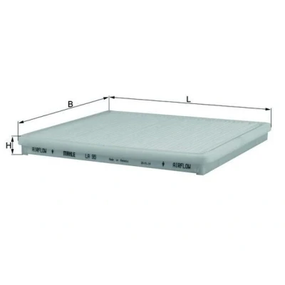 Billede af Filter, indvendig luft KNECHT LA 95