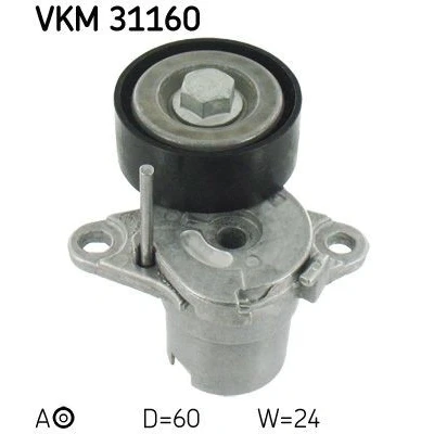 Billede af SKF VKM 31160 Strammehjul AUDI: A4 B8 Avant, A6 C7 Sedan, A5 Sportback, VOLKSWAGEN: Polo V Hatchback, Passat Variant, Tiguan Allspace