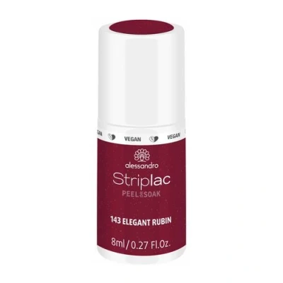 Billede af Alessandro Striplac Peel Or Soak 143 Elegant Ruby 8 ml