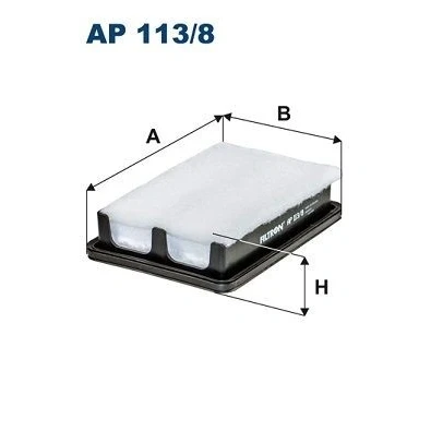 Billede af FILTRON AP 113/8 Luftfilter 58,5 173 228 Filterindsats MAZDA: 2 Hatchback, CX 3, 3 Hatchback