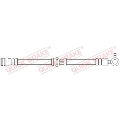Billede af QUICK BRAKE 58.804X Bremseslange 400 M10x1 PEUGEOT: 407 Sedan, SW, Coupe