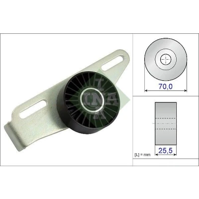 Billede af INA 531 0868 10 Strammehjul DACIA: SANDERO 2, LOGAN MCV 2