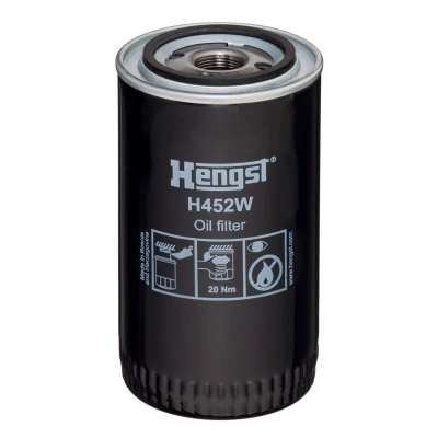 Billede af HENGST filter H452W Oliefilter M24x1,5 Påskruet