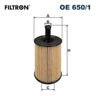 Billede af Oliefilter FILTRON OE 650/1