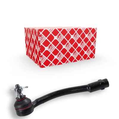 Billede af FEBI BILSTEIN 48059 Styrekugle venstre foraksel med kronemøtrik KIA: RIO 3, HYUNDAI: i20 II Coupe, Hatchback