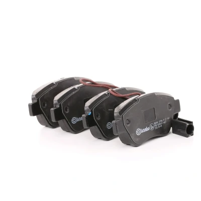 Billede af BREMBO P 23 141 Bremseklodser Inkl. slidadvarselskontakt med bremsecaliperskruer tilbehør FIAT: Grande Punto Hatchback, 500 Hatchback