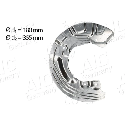 Billede af AIC 56981 Ankerplade højre foraksel BMW: 3 Touring, 1 Hatchback, Sedan
