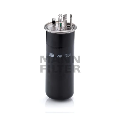 Billede af MANN FILTER WK 735/1 Brændstoffilter Ledningsfilter 10 AUDI: A6 C6 Avant, Sedan, Allroad