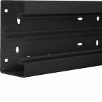 Billede af Tehalit kanalbund BR65130 68x130mm Sort RAL 9011
