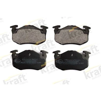 Billede af KRAFT 6015030 Bremseklodser bagaksel PEUGEOT: 206 Hatchback, SW, 106 II CITROËN: Xsara Picasso, Saxo Coupe