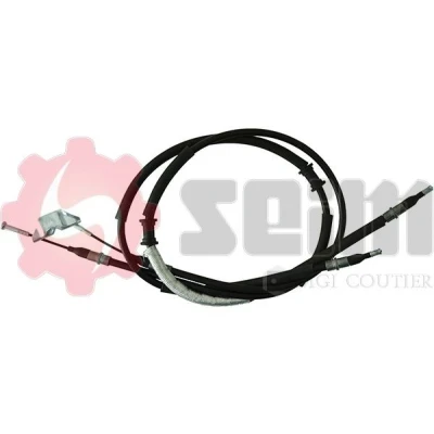 Billede af SEIM 554366 Håndbremsekabel midten 2x1254/1060 Tromlebremse OPEL: Astra G Caravan, CC