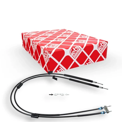 Billede af FEBI BILSTEIN 101801 Håndbremsekabel bagved til venstre, højre 1860 FORD: Focus 2 Kombi, C Max, Max