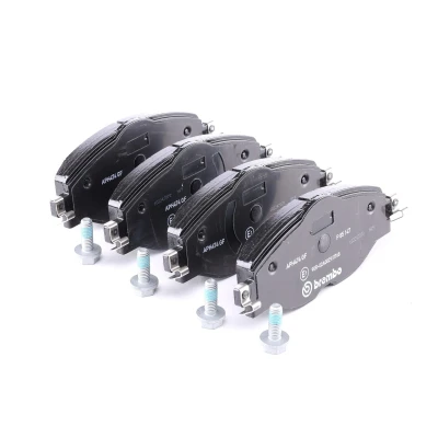 Billede af BREMBO P 85 147 Bremseklodser PRIME LINE Ring Forberedt til slidindikator med bremsecaliperskruer uden tilbehør VOLKSWAGEN: CADDY 4 Kasten
