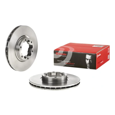 Billede af BREMBO 09.8634.10 Bremseskiver 282 24,3 6 indvendigt ventileret højkarboniseret