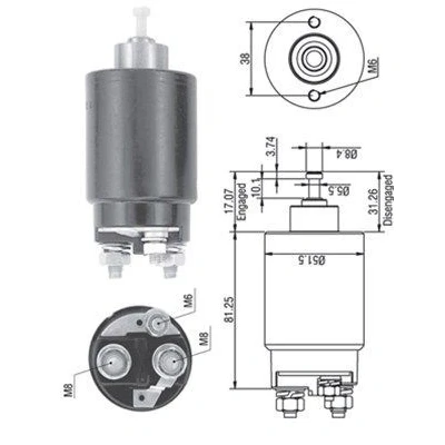 Billede af MAGNETI MARELLI 940113050264 Magnetafbryder, starter