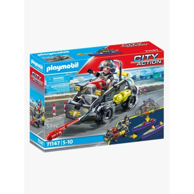 Billede af Playmobil 71147 City Action Byggesæt SWAT Multi Terrain Quad