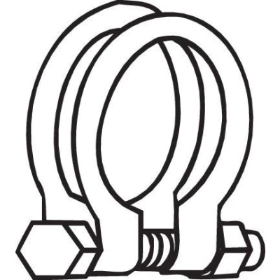 Billede af BOSAL 250 461 Klemstykke, udstødningssystem 61