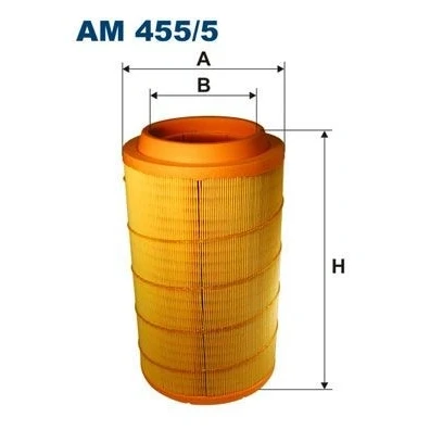 Billede af FILTRON AM 455/5 Luftfilter 414,5 230 Filterindsats