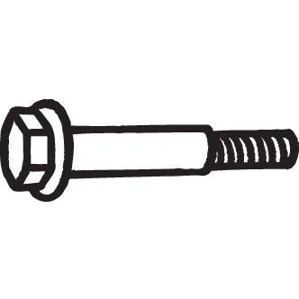 Billede af BOSAL 258 904 Skrue, udstødningssystem M10 57
