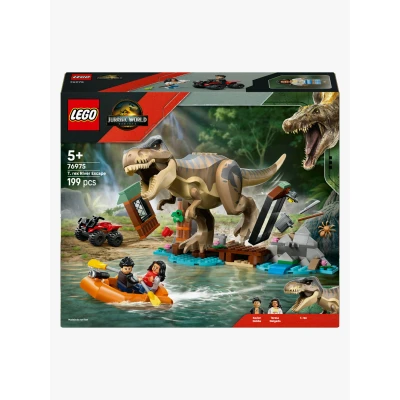 Billede af LEGO Jurassic World 76975 Bådflugt fra T. rex
