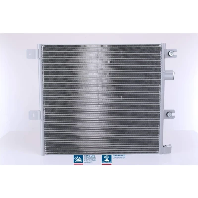 Billede af NISSENS 940494 Kondensator uden tørrer Aluminium 540 R 134a