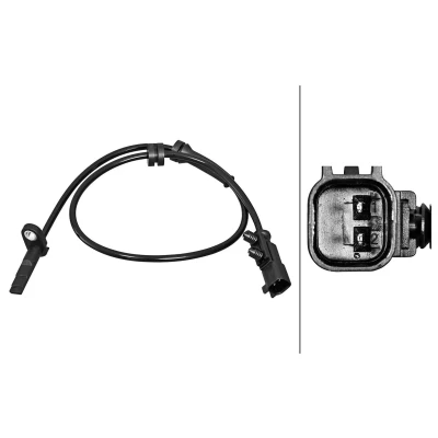 Billede af HELLA 6PU 358 217 181 ABS Sensor Hall princip 2 610 TESLA: Model S