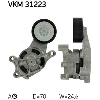 Billede af SKF VKM 31223 Strammehjul VOLKSWAGEN: Polo V Hatchback, GOLF 5, 6, SKODA: Octavia II AUDI: A3 Hatchback