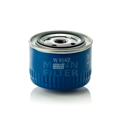 Billede af MANN filter W 914/2 Oliefilter 3/4 16 UNF med en returløbs stop ventil Påskruet FORD: Sierra Mk2 Sedan, SCORPIO 1, Mk1 Hatchback