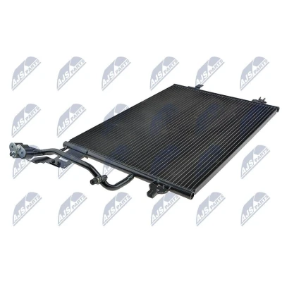 Billede af NTY CCS VW 013 Kondensator uden tørrer Aluminium 595 AUDI: A4 B5 Sedan